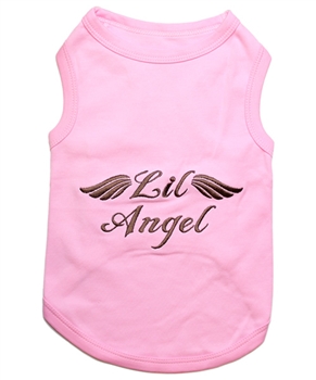 lil angel dog shirt