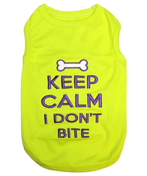 keep calm dog shirt
