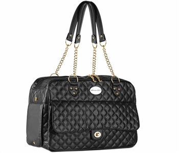 parisian pet london quilted carrier