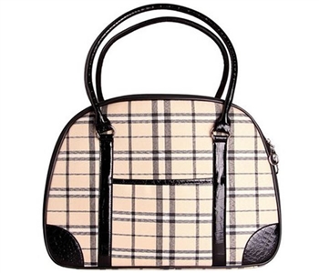 parisian pet milan plaid carrier