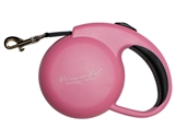 mini pink retractable leash