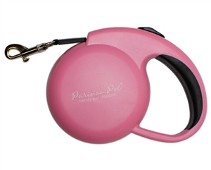 mini pink retractable leash