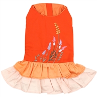 Color Block Garden Dress dog shirt