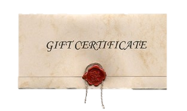 Massage Chiropractic Gift Certificate