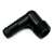 WaterMaster 37159 90 deg Riser Elbow Fitting, For Use With 1/2 in Pipe, Plastic, Black