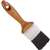 Linzer WC1123-3 Paint Brush, 3 in W, 3-1/2 in L Bristle, Polyester Bristle, Beaver Tail Handle