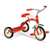 Radio Flyer 34B Tricycle, 2 to 4 years, Steel Frame, 10 x 1-1/4 in Front Wheel, 7 x 1-1/2 in Rear Wheel, Red