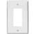 Eaton Wiring Devices PJ26W Wallplate, 4-7/8 in L, 3-1/8 in W, 1 -Gang, Polycarbonate, White, High-Gloss