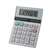 Sharp EL310WB Mini Desktop Calculator, Battery, 8 Display, LCD Display, White