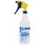 Zep HDPRO36 Spray Bottle, 32 oz Capacity, Plastic, Clear