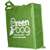 The Green Bag 11207 Folding Bag, 15-1/2 in W, 17 in H, Plastic