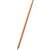 Rubbermaid FG636400LAC Broom Handle, 1-5/16 in Dia, 60 in L, Threaded, Wood, Brown