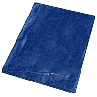 blue poly tarp 20 ft x 30 ft is perfect to cover your tent from the rain while camping.