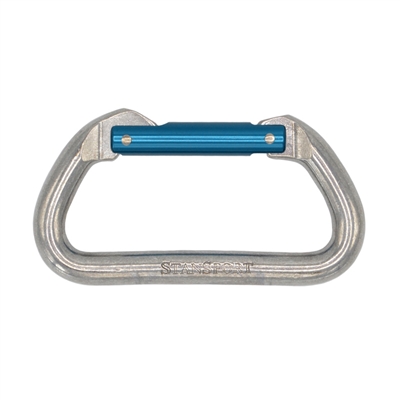 D-Shaped Climbing Carabiner