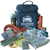 Stay prepared with this roadside auto emergency kit which includes jumper cables, first aid and more.