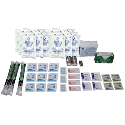 This emergency refill kit is filled with everything you'll need when a disaster strikes.