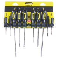 Standard Fluted Screwdriver Set 10 Piece