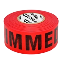 Triage Tape IMMEDIATE Red 300 ft