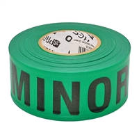 Triage Tape MINOR Green 300 ft