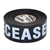 Triage Tape DECEASED Black 300 ft