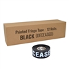 Triage Tape DECEASED Black - 12-Pack