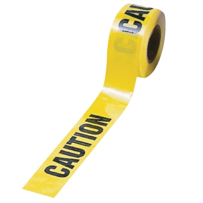 Barricade Tape CAUTION 1000 ft