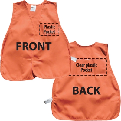 ICS Cloth Safety Vest - Orange