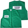 Deluxe ICS Cloth Safety Vest - Green