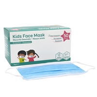 Childs 3-Ply Face Mask - 50-Pack