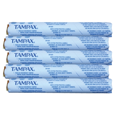 Tampax Tampons - 5-Pack