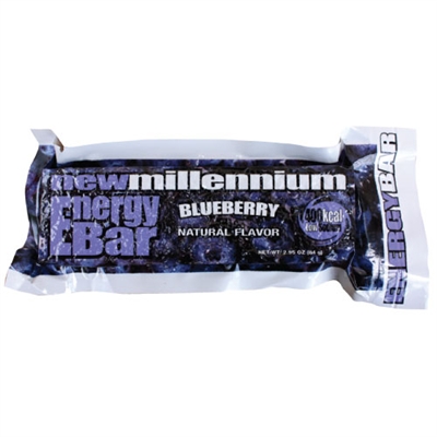 millennium energy bar blueberry