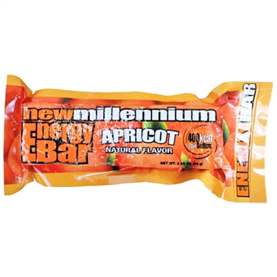 Millennium Energy Bar Apricot - Expires 7/25
