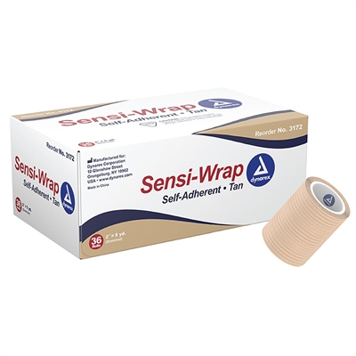 Sensi Wrap Self Adherent Bandage 2 in x 5 yds 36 Pack