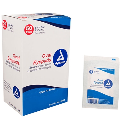 Eye Pads - 50-Pack