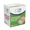 Sheer Spot Adhesive Bandage 7/8 in 100 Pack