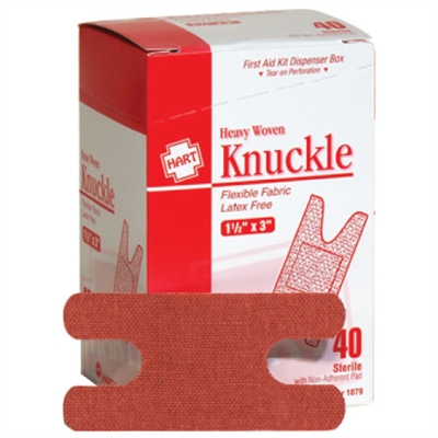 Woven Adhesive Knuckle Bandages - 40-Pack