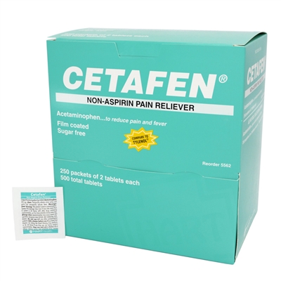 Non-Aspirin Pain Reliever - 500 Tablets