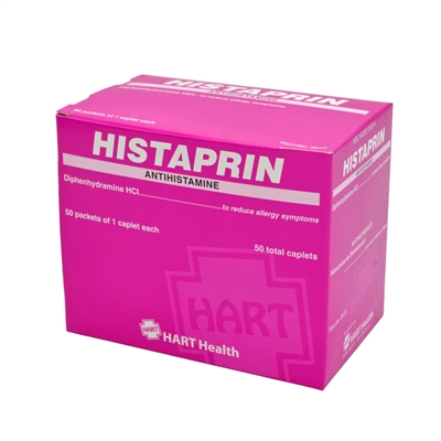 Histaprin Allergy Relief Tablets - 50 Pack