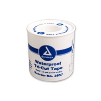Waterproof Tri-Cut Tape 2" x 5 Yds. - Plastic Spool