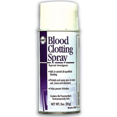 Blood Clotting Spray - 3 oz. - EXPIRES June 2024