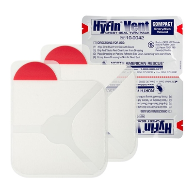 Hyfin Vent Chest Seal Twin Pack