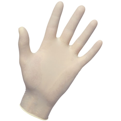 Latex Exam Gloves x Large 100 pack