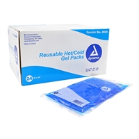 Reusable Hot / Cold Gel Pack 6 in x 9 in - 24-Pack