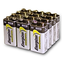 Energizer 9 Volt Alkaline Battery 12 Pack
