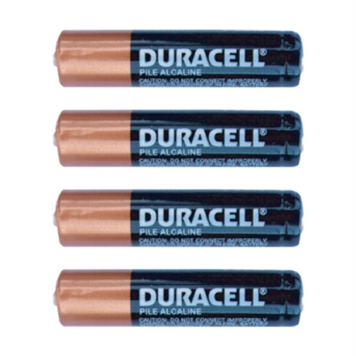 Duracell AAA Alkaline Batteries - 4-Pack