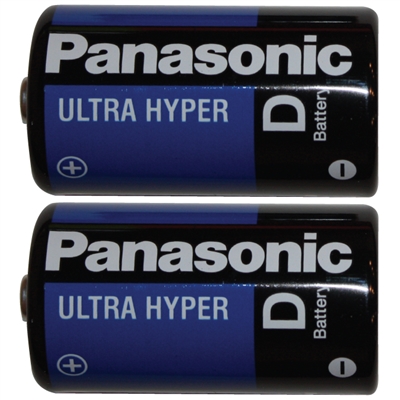D Batteries 2 Pack