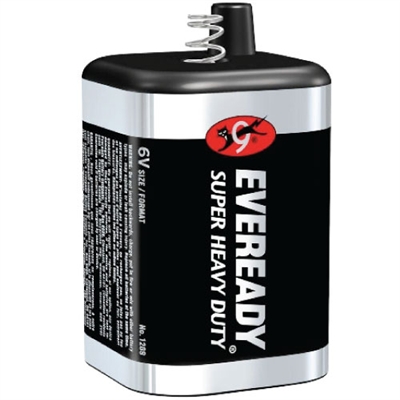 Eveready 6-Volt Heavy Duty Lantern Battery