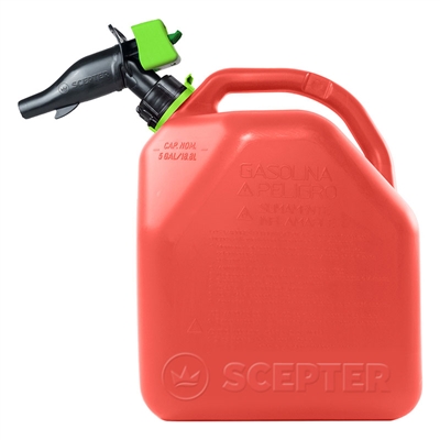 store your fuel safely with this 5 Gallon Smartcontrol Gas Can