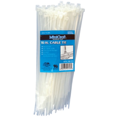 Cable Ties 16 in 100 Pack