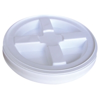 white gamma seal lid